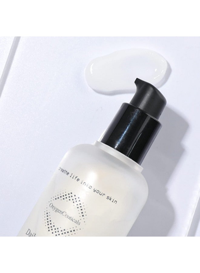 OxygenCeuticals Korean Skincare Nonabrasive Enzyme Peeling Gel Oxygenceuticals Daily Botanicals Enzyme Peel Papaya & Pineapple Enzymes Improves Acne Scars Blackheads Pore Size Texture All Skin Types 2.54 Oz - Image 3