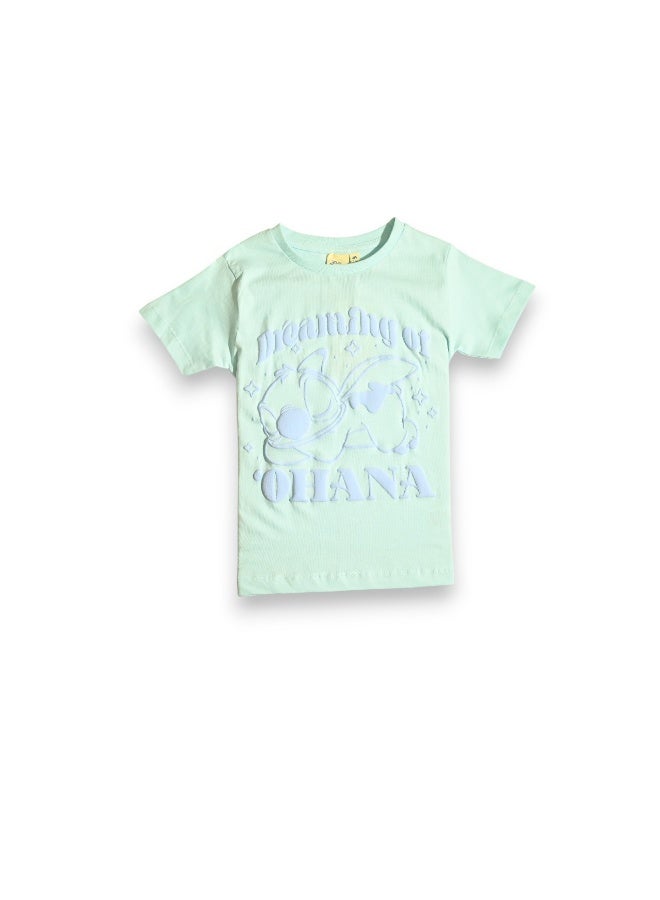 LILO & STITCH GIRLS T-SHIRT & SHORT SET‬ - Image 2