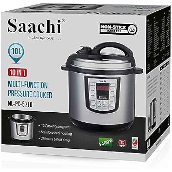 Saachi NlPc5310 10L Electric Pressure Cooker - Image 5