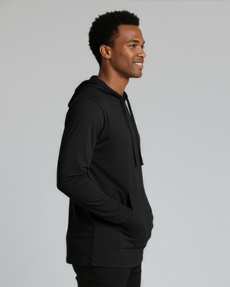 REALESSENTIALS Real Essentials 3 Pack: Men's Cotton Lightweight Casual Pullover Drawstring Hoodie With Pocket (Available In Big & Tall) Set 1,XL - Image 5