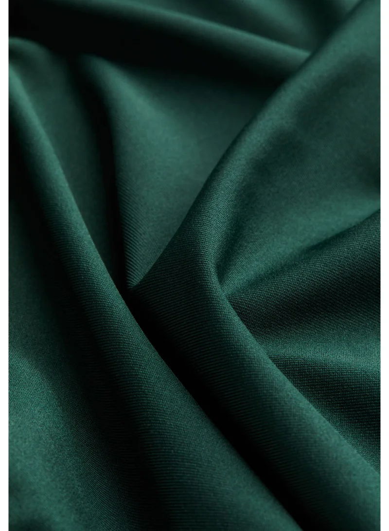 H&M Mock Neck Maxi Dress