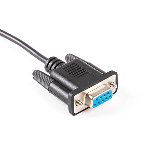 Usangreen PL2303GT USB RS232 to DB9 Cross Wired Rollover Null Modem Cable (Null modem pinout: 2-TXD, 3-RXD 5-GND, 7-CTS. 8-RT) - Image 3