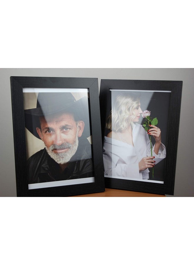 ppd Satin Photo Paper For Inkjet Printer, Premium Semi Gloss Luster Finish 8.5X11 Size Sheets For Printable Photos, Thick 255 Gsm 68 Lbs 10.5 Mil, White, Water Resistant & Instant Dry Prints (50 Pack)  - Image 2