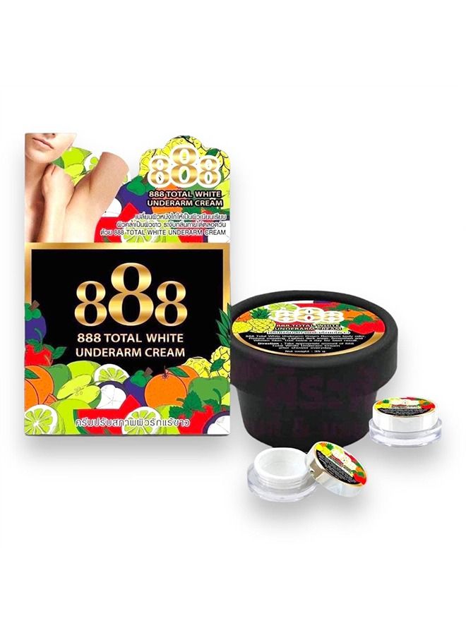 888 توتال وايت كريم أبيض تحت الإبط 35جرام - Image 2