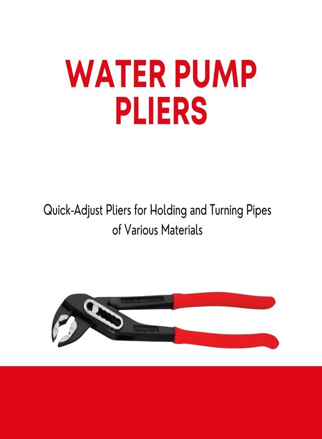 Rothenberger Water Pump Pliers with Non-Slip Jaws - 12" Adjustable Grip, Induction-Hardened Teeth, Plastic-Coated Handles - Secure Hold & Durability - 70523 - Image 3