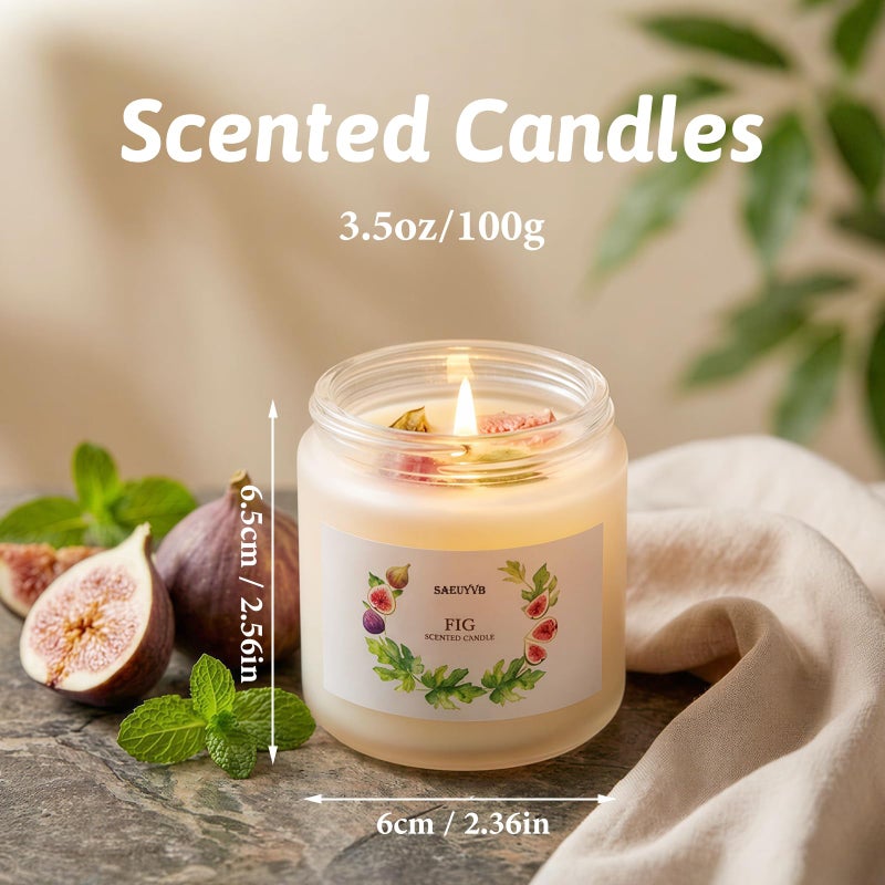 SAEUYVB 8 Pack Scented Candles for Home,28oz Crystal Soy Candles-200 Hour Long Lasting,Aromatherapy Candle Sets for Women Gift,Perfect for Valentine's Day,Mother's Day, Birthdays, Anniversaries - Image 2