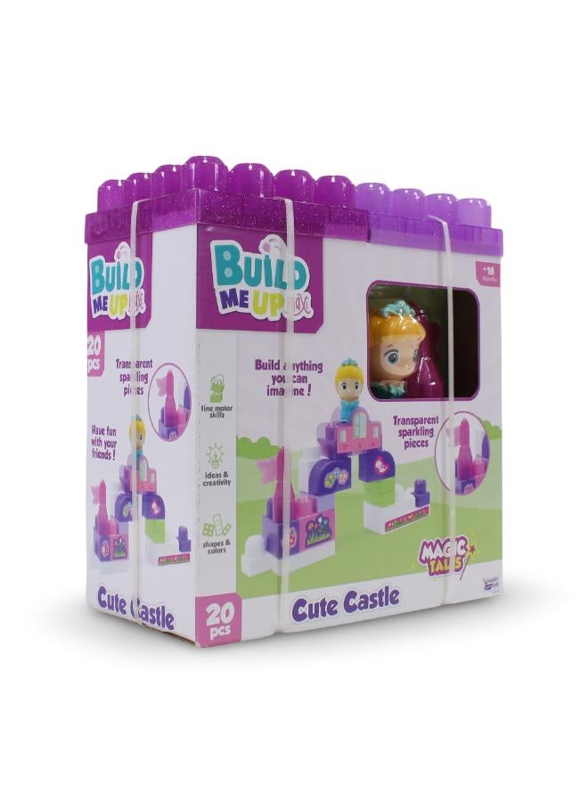 Build Me Up Max – Cute Castle (20 Pieces) - Image 1