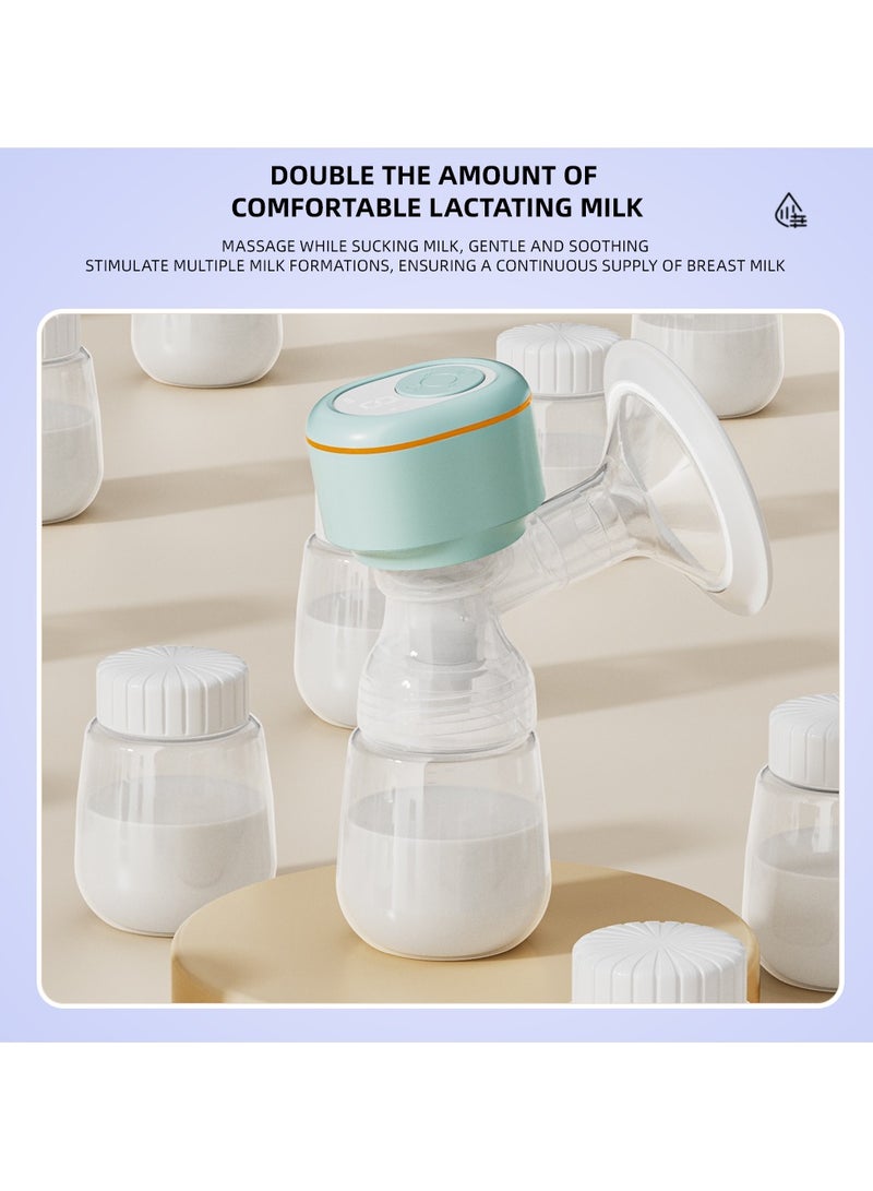 ALLTOMOM Wearable Electric Breast Pump with Lactation Function - Hands-Free and Lightweight, Digital Display, 180ml Capacity, 1200mAh Battery, 3 Modes, and 9 Gears 60x41x49mm - Image 3