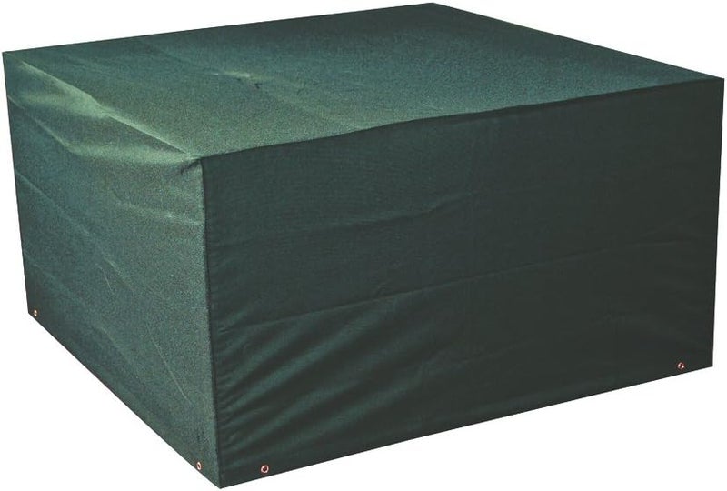 Bosmere Weatherproof Square Fire Pit Cover 45 x 45 x 20 Green - Image 1