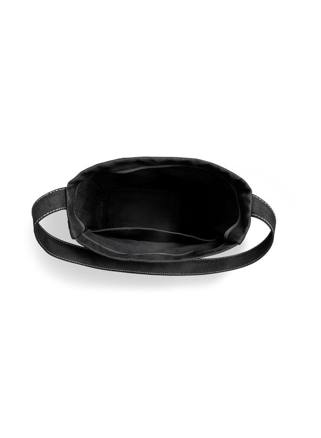 DailyObjects Black Vessel Tote | 100% Organic Cotton Canvas Tote for Office & Daily Use - Image 5