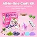 JOYEEMAX Unicorn LightUp Terrarium Kit for Kids LED Night Light Birthday Gift for Girls Ages 4 5 6 7 812 Year Old Unicorn Toys for Girls DIY Arts and Crafts Kit for Kids - Image 4