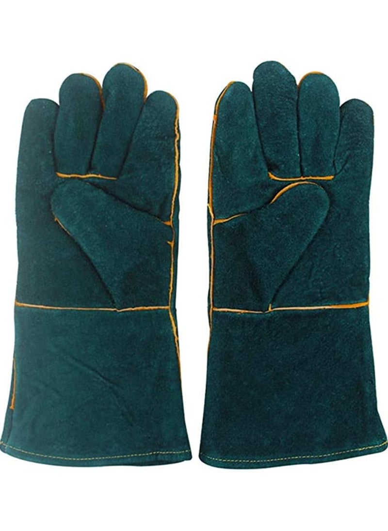 Excefore - 1 Pair Animal Handling Anti-bite Scratch Gloves for Reptile Pet Bite Resistant Protective Glove - Image 1
