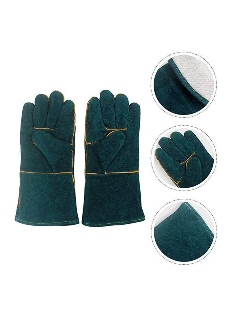 Excefore - 1 Pair Animal Handling Anti-bite Scratch Gloves for Reptile Pet Bite Resistant Protective Glove - Image 1