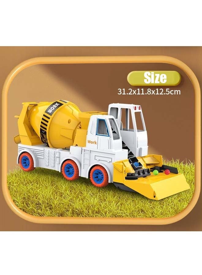 إيزي سو لعبة شاحنة خلط الأسمنت الكهربائية للأطفال، محاكاة بناء، نقل، تفريغ، مركبة، هدية عيد الميلاد للأولاد - Image 2