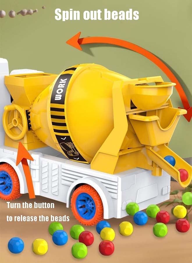 إيزي سو لعبة شاحنة خلط الأسمنت الكهربائية للأطفال، محاكاة بناء، نقل، تفريغ، مركبة، هدية عيد الميلاد للأولاد - Image 4