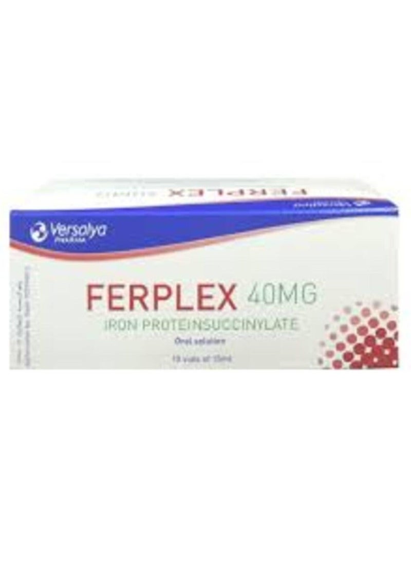 Versalya PHARMA فيربلكس 40 ملغ محلول فموي (قوارير 15 مل، عبوة من 10) - Image 2