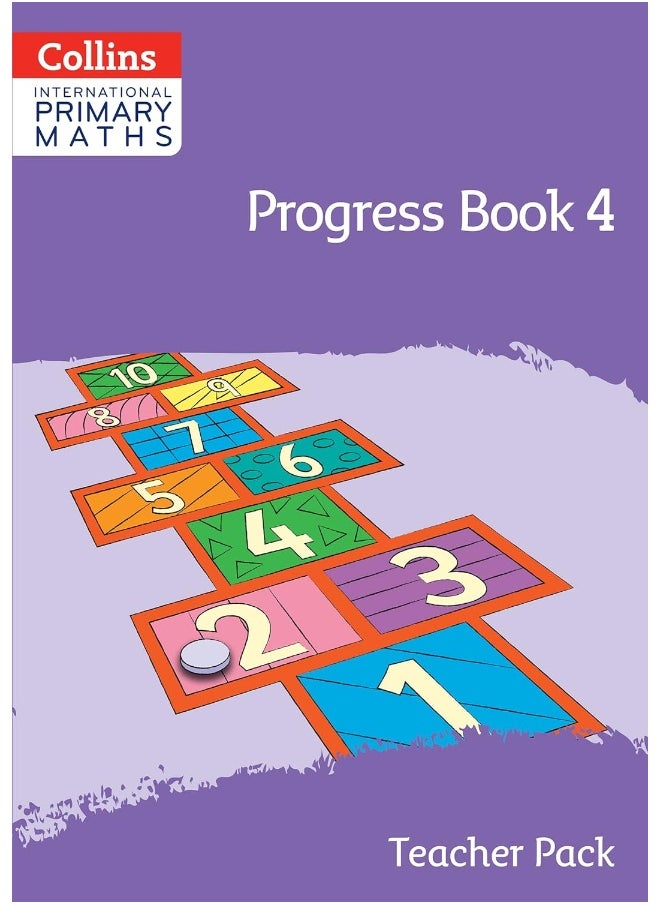 Collins International Primary Maths Progress Book Teacher’s Pack: Stage 4  - Image 1