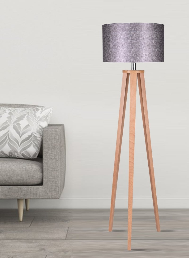 El Rawda Lighting Modern Floor Lamp | Konoz Floor Lamp Sliver | Color: Silver | Size: 148x36 cm - Image 2