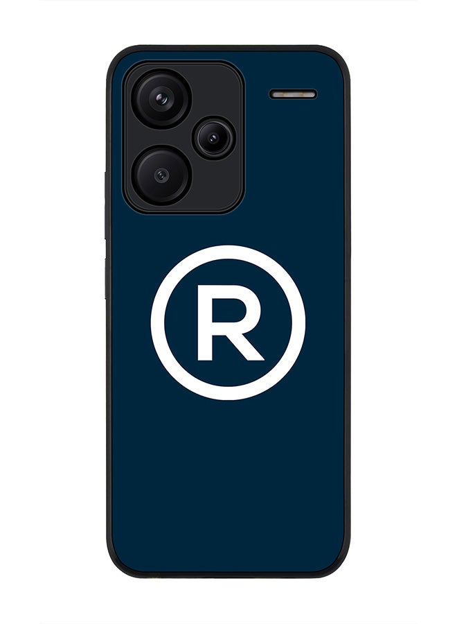 Stylizedd Rugged Black Edge Case for Xiaomi Redmi Note 13 Pro Plus, Slim fit Case Flexible Anti Drop TPU Gel Thin Cover -  Registered - Image 1