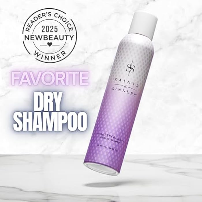 Saints & Sinners Award-Winning Superfresh Divine Dry Shampoo and Cleansing Hair Refresher for All Hair Types - Image 3