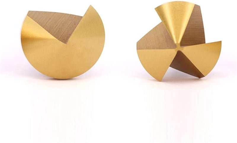 1 Flute 12 4 MM High Speed Steel Chamfering Cutter End Mill Tool 90 Degree - Image 4