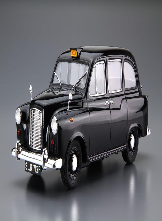 Aoshima 1968 Austin FX4 London Black Cab Taxi 1:24 Model Kit Kit 059678 - Image 2