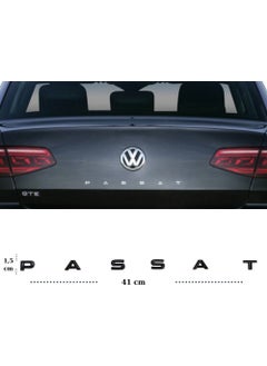 Space Trunk Badge Black Passat / YACI156-S  - Image 3
