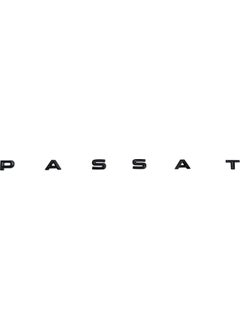 Space Trunk Badge Black Passat / YACI156-S  - Image 1