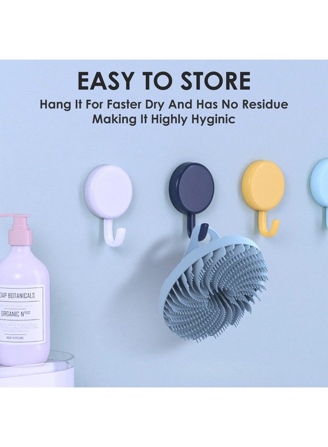 إنر نيد فرشاة تنظيف الجسم المصنوعة من السيليكون الآمن غذائيًا، تقشير وتدليك لطيف، رغوة لطيفة، أكثر صحة وتدوم لفترة أطول (أزرق فاتح) - Image 5