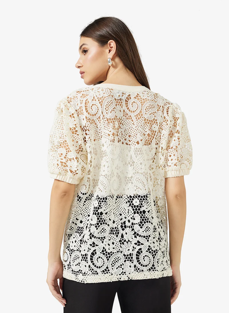 ايلا Lace Blouse