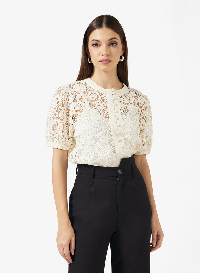ELLA Lace Blouse - Image 1