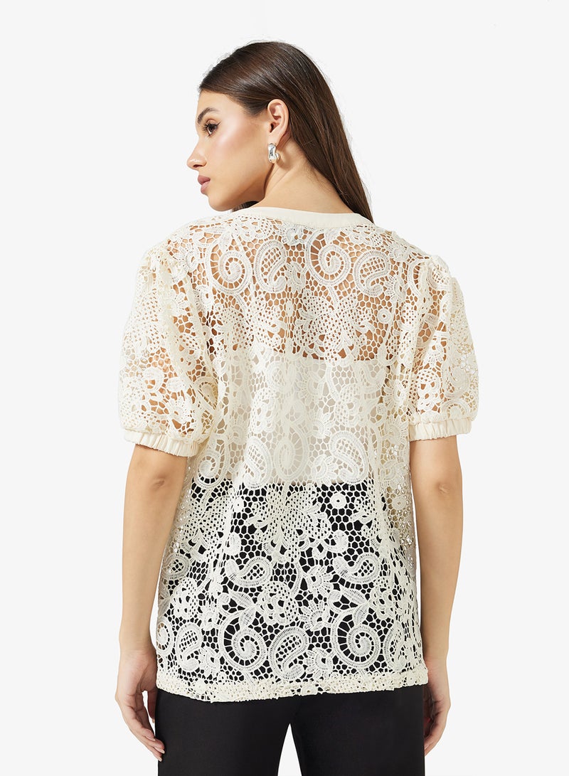 ELLA Lace Blouse - Image 2