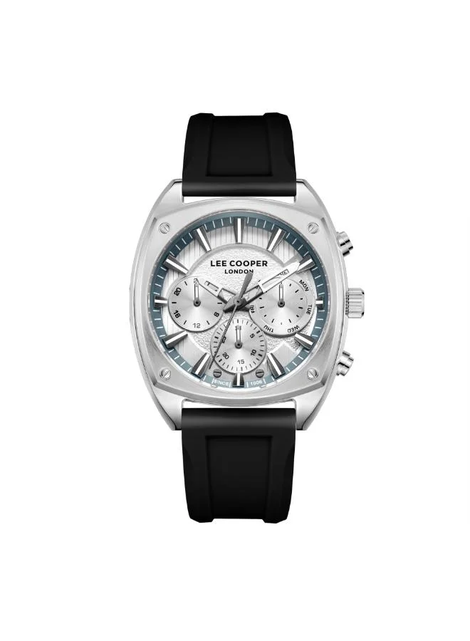 لي كوبر Men's Silicone Multi Function Watch LC08237.331 - 43x50,5 mm