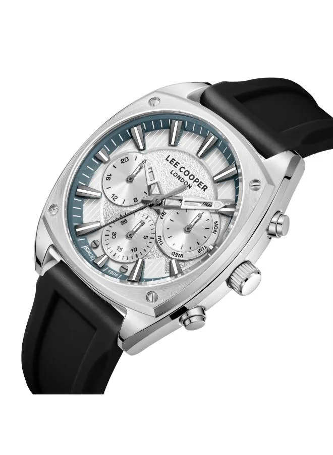 لي كوبر Men's Silicone Multi Function Watch LC08237.331 - 43x50,5 mm