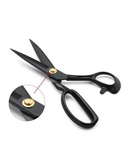 PIN 10 Inch Grooved Forging Professional Tailors Scissors With Thread Cutter Used For Garments  - Image 2
