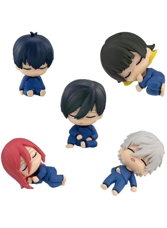 5pcs Anime Figures Seishiro Nagi/Bachira Meguru/Isagi Yoichi PVC Action Figurine 5cm Mini Character Model Home Desktop Ornaments - Image 1