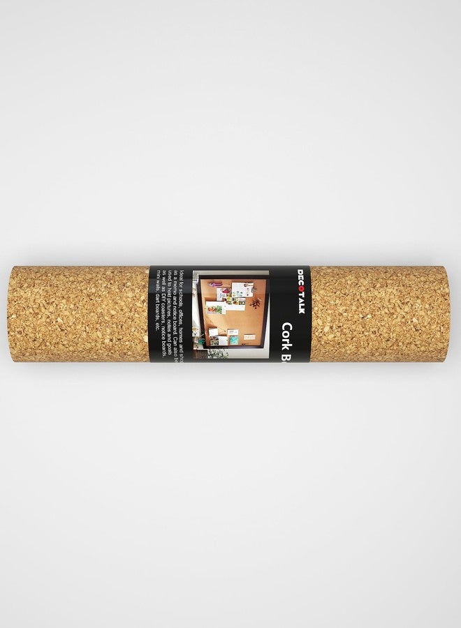 Decotalk Cork Shelf Liner Self Adhesive Kitchen Shelf Liner Adhesive Cabinets Liners 17.3x47.2 Inch Cabinet Liners Pantry Cabinet Lining Cork Contact Paper Shelves Lining Peel and Stick, Easy to Use - Image 5