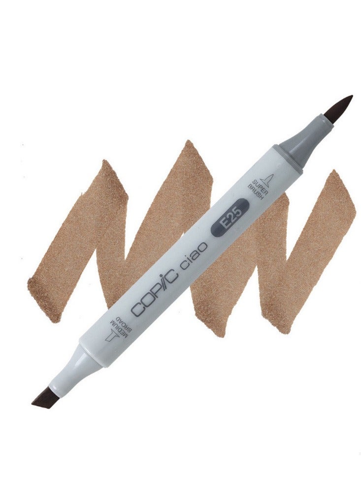 Copic Ciao Marker - Caribe Cocoa (E25)
