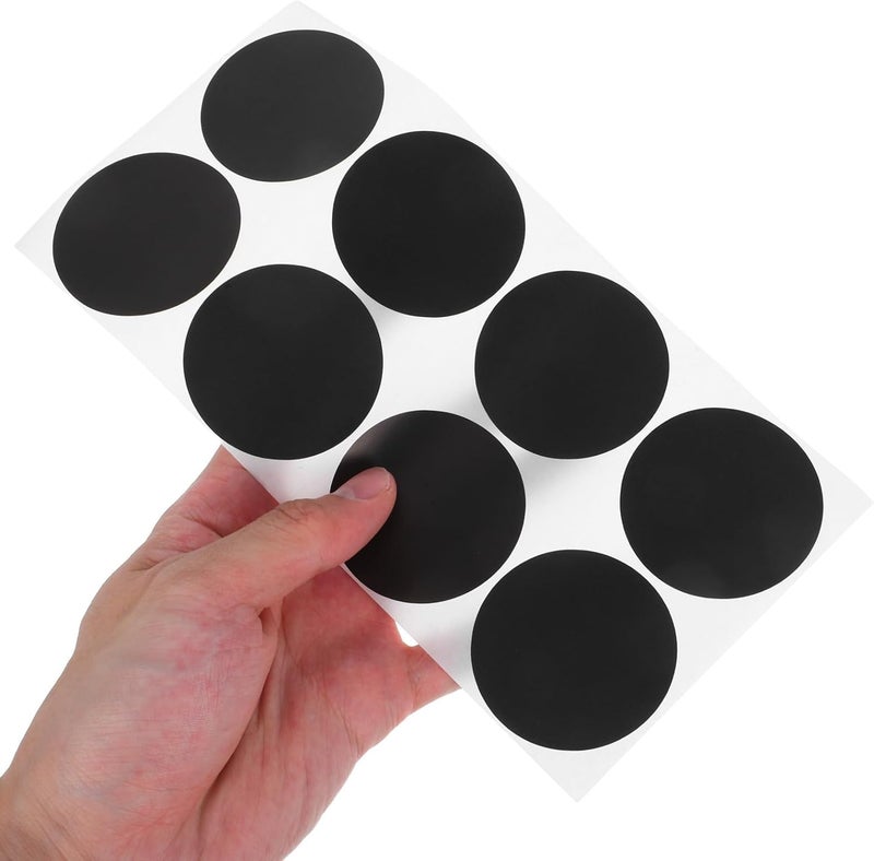 BESTonZON Black Dot Circle Dot Stickers 50mm 400pcs Self-Adhesive Small Round Label Stickers for Office Classroom Activity Coding and Handwriting - Image 4