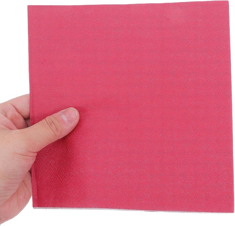 20pcs Disposable Red Luncheon Napkins Two-ply Paper Napkins for Party Wedding Reception Thanksgiving Christmas Holiday Dinner Use - Image 4