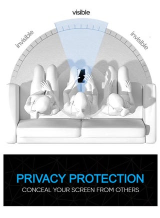 Tempered Dustproof Privacy Glass Screen Protector Compatible For iPhone 11 Pro Max - view 2