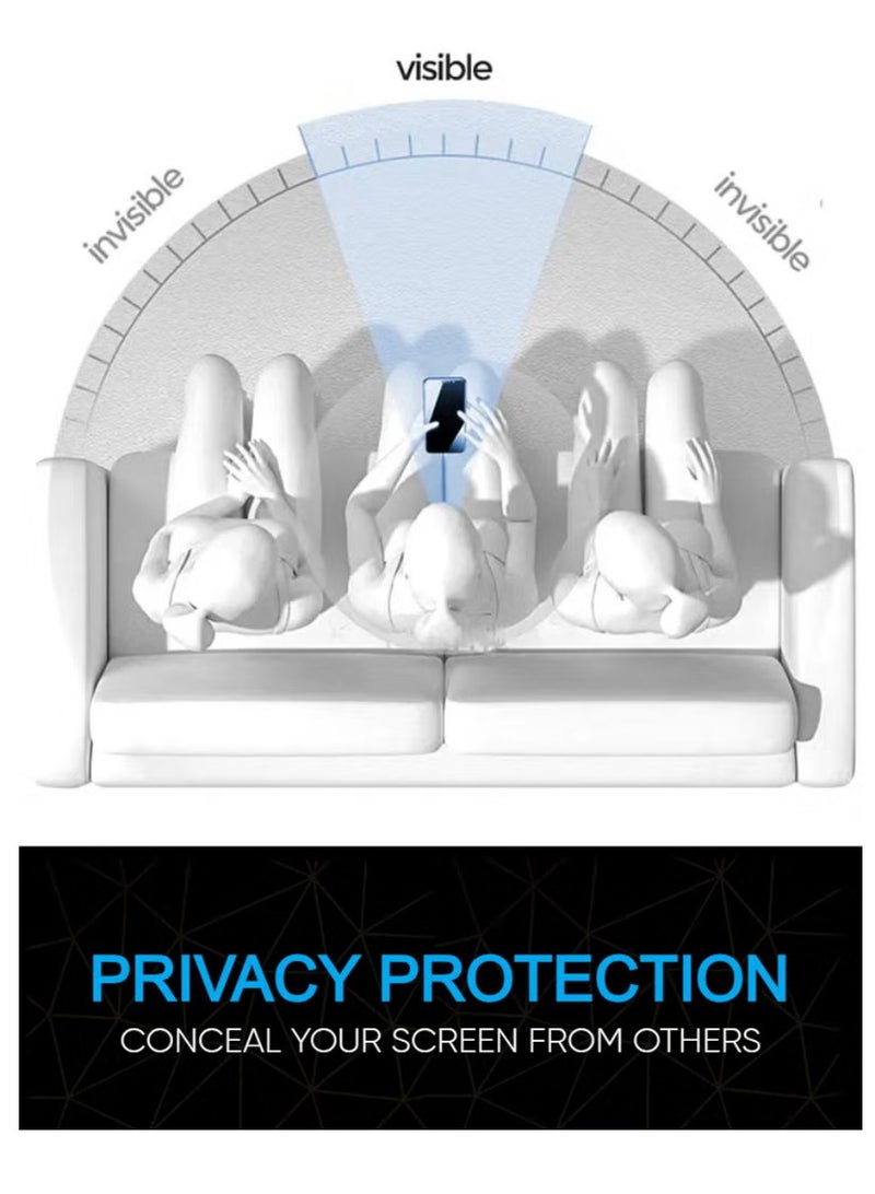 أوريجنال واقي شاشة زجاجي مقاوم للغبار ومضاد للخصوصية متوافق مع iPhone 11 Pro Max - Image 2