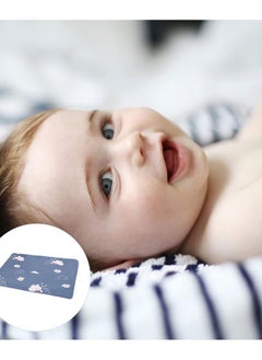 Berma Baby وسادة أطفال مقاومة للماء وقابلة للغسل وغير قابلة للانزلاق، وسادة مرتبة لسرير الأطفال، وسادات تدريب على المرحاض، مقاس 70 × 90 سم، وسادات سفلية قابلة لإعادة الاستخدام لسرير الطفل أثناء نومه، للأطفال  - Image 3