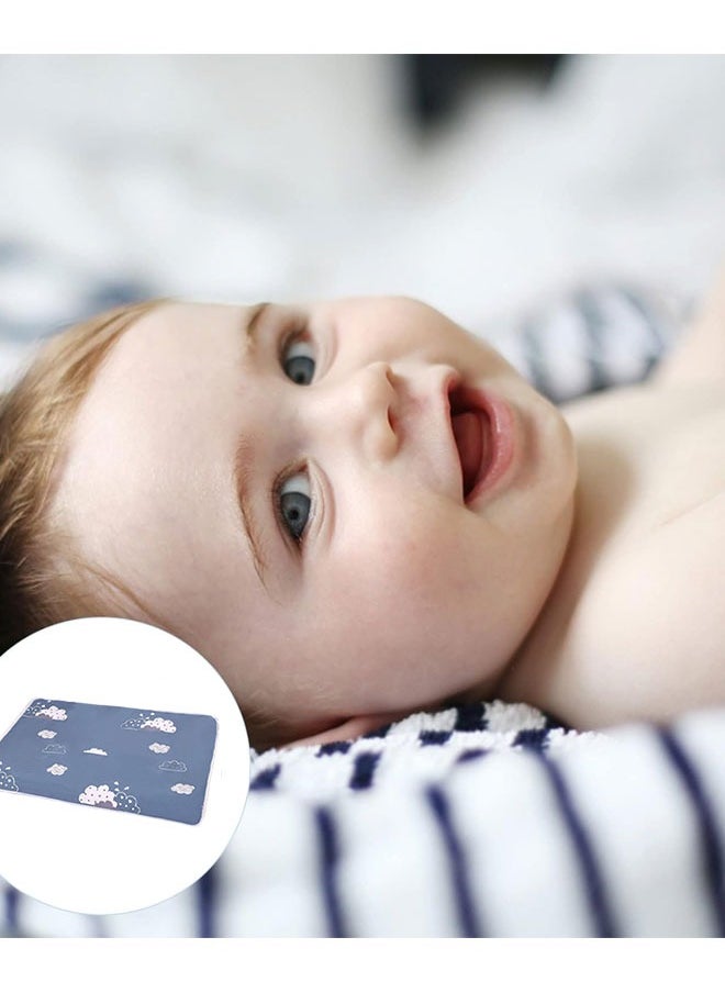 Berma Baby وسادة أطفال مقاومة للماء وقابلة للغسل وغير قابلة للانزلاق، وسادة مرتبة لسرير الأطفال، وسادات تدريب على المرحاض، مقاس 70 × 90 سم، وسادات سفلية قابلة لإعادة الاستخدام لسرير الطفل أثناء نومه، للأطفال  - Image 3