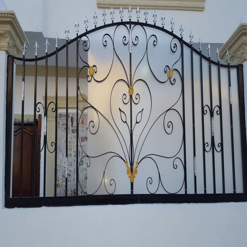 SAI PRASEEDA SAI PRASEEDA UV Resistant 3 X 10 Feet PVC Gate Sheet_Grill Sheet_Gate Covering Sheet_Balcony Saftey Sheet_Privacy Sheet_White Color_with 1 Scissor_50 Tags SPGST23  - Image 3