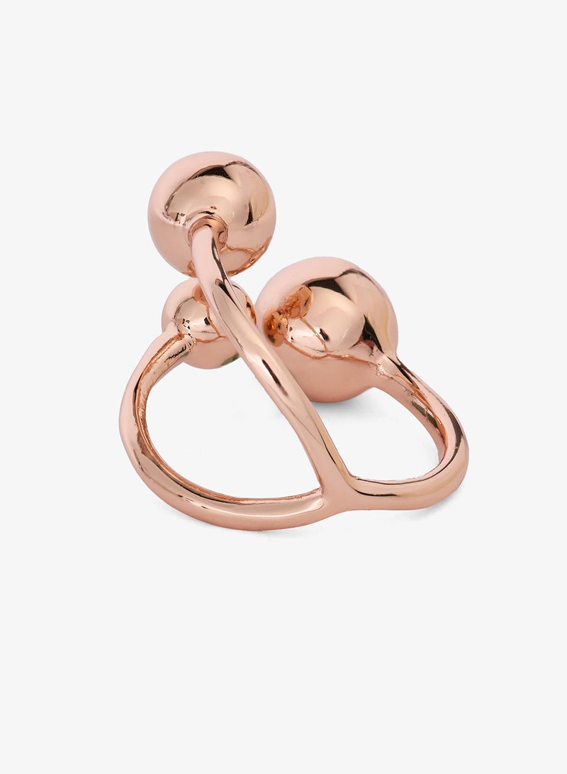 جس خاتم مفتوح بثلاث خرزات - Image 3