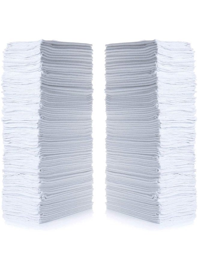 Simpli-Magic 79142 Shop Towels 14"x12", 150 Count (Pack of 1), Cotton, White  - Image 1