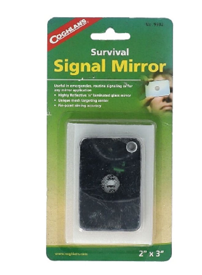 كوجلانس مرآة ارسال طلب النجدة باللون الشفاف، وبأبعاد 2 × 3 إنش 9902. - Image 1