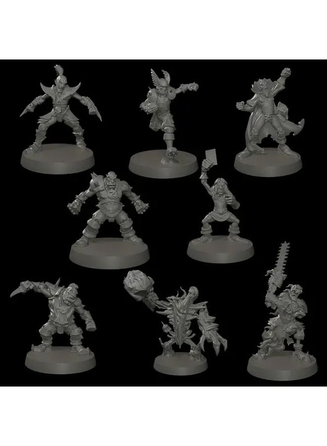 شخصية مصغرة للمحارب القزم من النمط B لألعاب الحرب ولعبة الأدوار الجماعية على الطاولة - Image 2