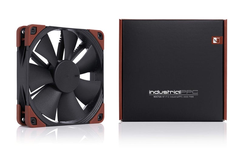 NOCTUA NF-F12 Industrial PPC 120x120x25mm 4-pin 3000 RPM Case Fan/Case Cooler - Black - Image 5